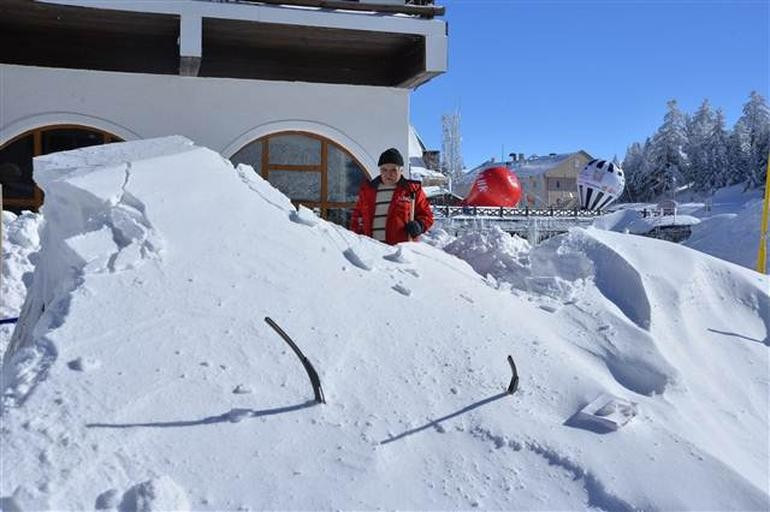 Tatilciler Uludağ'dan dönüyor - Resim: 3