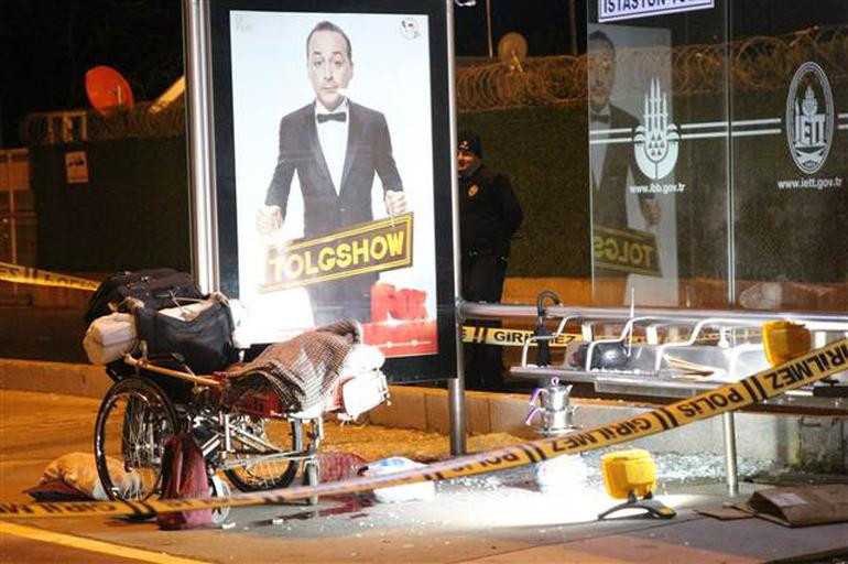 Sabaha karşı korkunç cinayet! Sokakta yaşayan özürlüyü... - Resim: 2