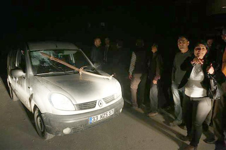 Mersin'de tehlikeli gerginlik bir anda silah sesleri duyuldu - Resim: 2