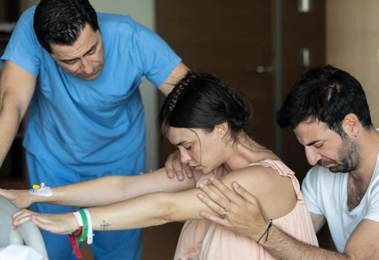 Taze anne Hande Soral'ın binbir emekle gerçekleşen doğum hikayesi! "Dile kolay tam 16 saat.. " - Resim: 4