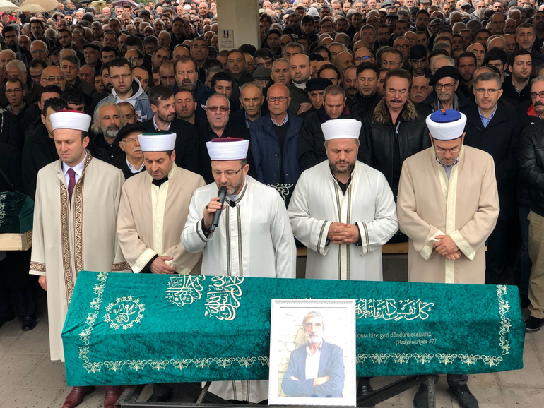 Ali Tekintüre'nin cenazesi son yolculuğuna uğurlandı! - Resim: 2