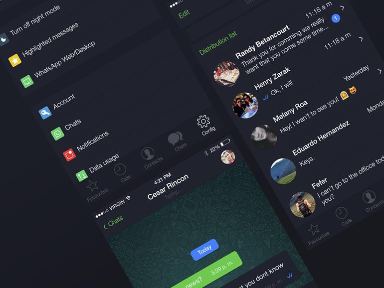 Whatsapp'a Gece modu geliyor - Resim: 2