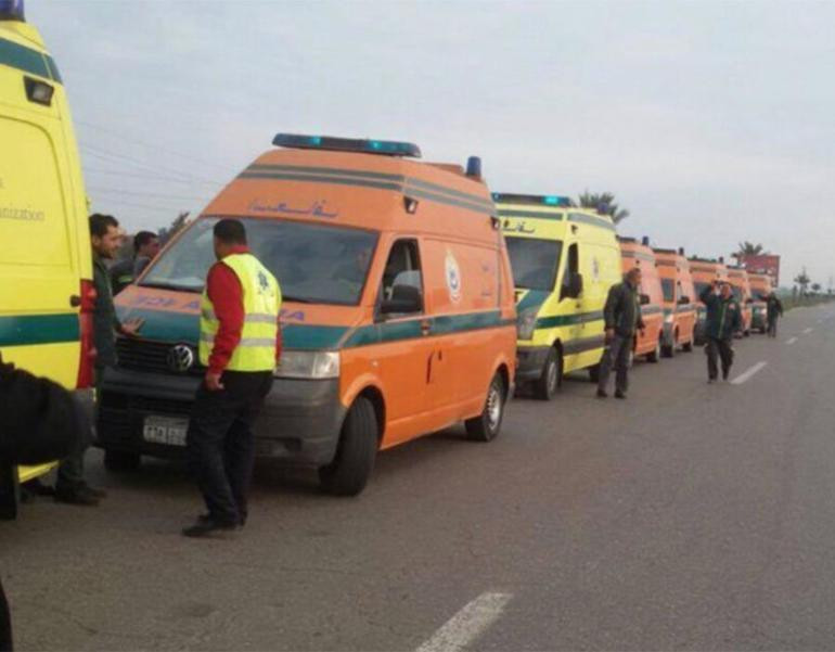 Mısır'da camide katliam olay yerinden ilk görüntüler - Resim: 3