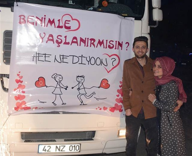 Konyalı gencin evlenme teklifi olay oldu! He ne diyon? - Resim: 1