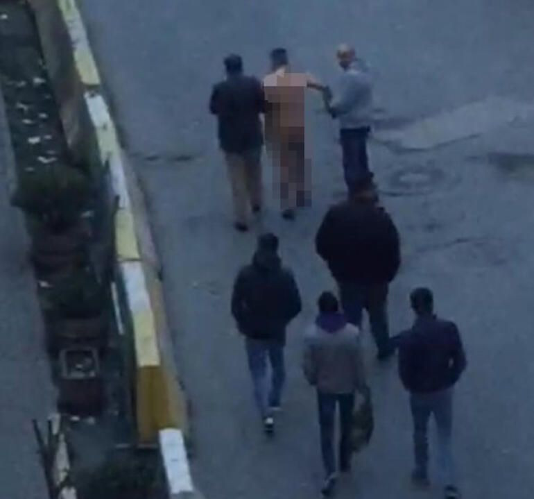 İstanbul'da şok görüntü! Çırılçıplak soyup sokaklarda gezdirdi! - Resim: 3