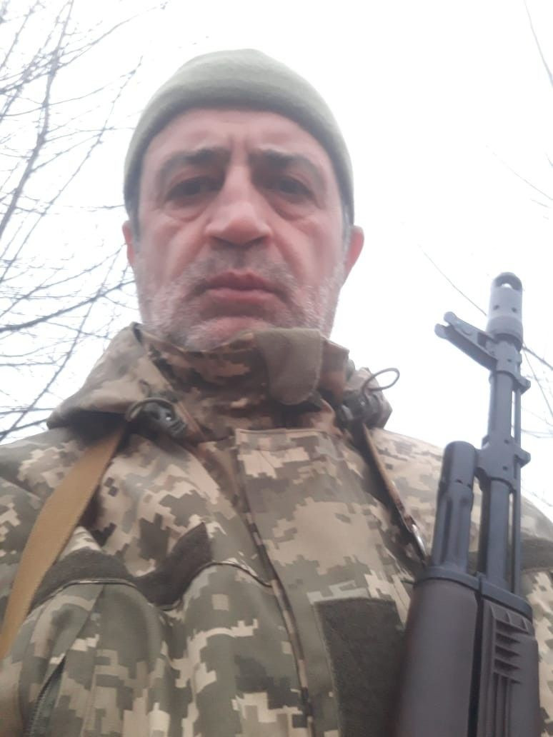 Elazığlı Türk Ukrayna ordusu saflarında çarpışıyor! Eşim ve oğlum kayınpederimle sığınakta - Resim: 1