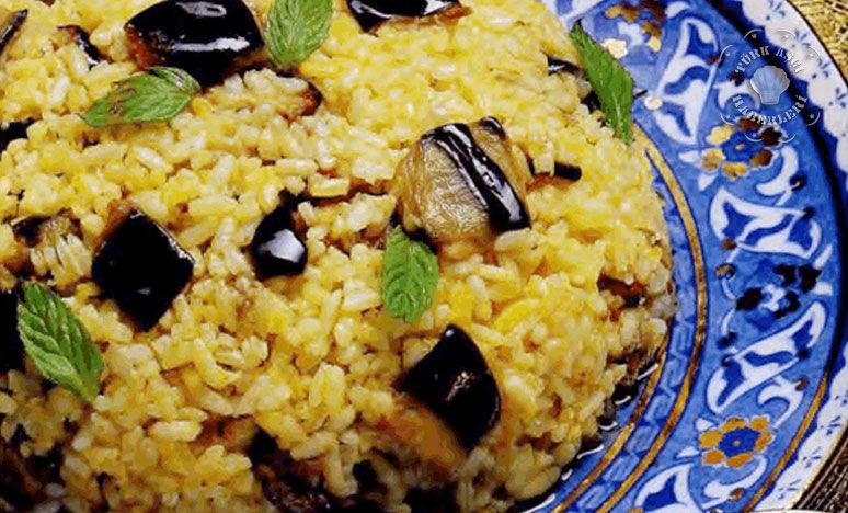 Patlıcanlı pilav nasıl yapılır nefis bir tat! - Resim: 2