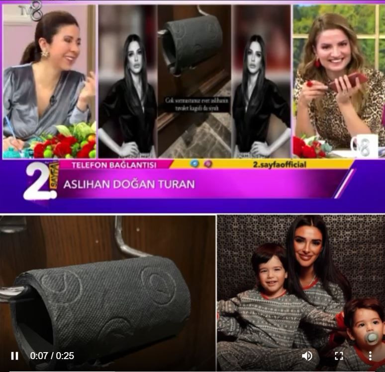 Arda Turan'ın eşi Aslıhan Doğan yurt dışından tuvalet kağıdı getirtti fiyatına bakın - Resim: 1