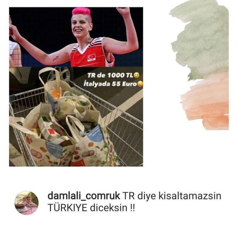 Ebrar Karakurt’tan flaş market paylaşımı: Türkiye'de 1000 lira, İtalya'da 55 euro - Resim: 4