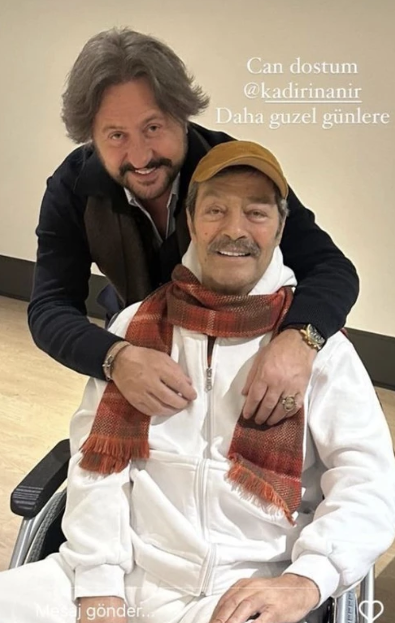 Aylardır hastanede tedavi gören Kadir İnanır'ın son haline bakın - Resim: 4