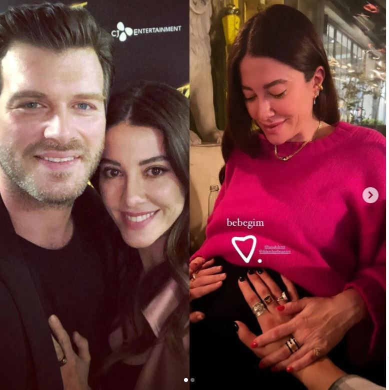 Başak Dizer'den karnı burnunda hamilelik pozu Kıvanç Tatlıtuğ'un oğlunun ismi belli mi? - Resim: 3