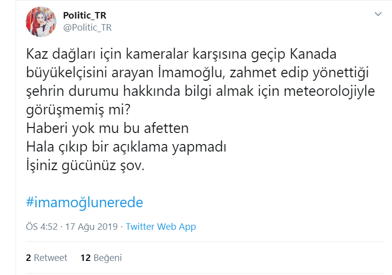 İstanbul'u sel aldı! İmamoğlu nerede etiketi TT oldu - Resim: 4