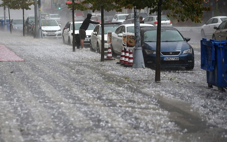 Bugün ve yarın dolu ve kuvvetli yağış var Meteoroloji bir çok ili uyardı - Resim: 2