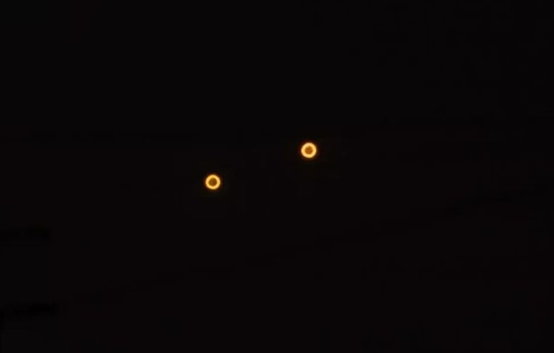 Gören herkes telefonlarına sarıldı! Gökyüzünde UFO paniği! - Resim: 4