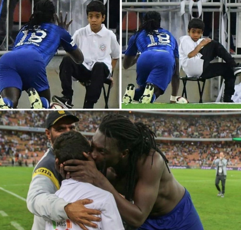 Bafetimbi Gomis'in gol sevinci, top toplayıcı çocuğu korkuttu - Resim: 1