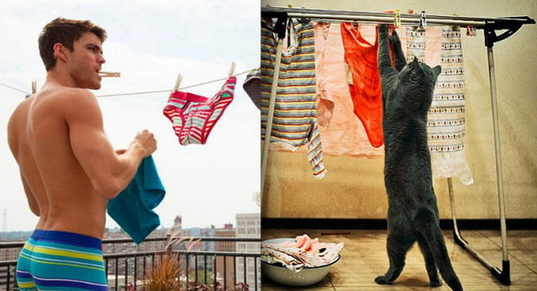 Kedilerle insanlar aynı pozu verirlerse... - Resim: 4