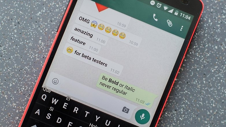 Whatsapp'a bomba özellik! İki yıldız arasında kelime koyunca... - Resim: 4