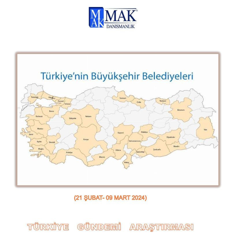 30 büyükşehir için son anket geldi MAK Danışmanlık paylaştı Hatay, Eskişehir, İstanbul, Şanlıurfa, Mersin... - Resim: 1