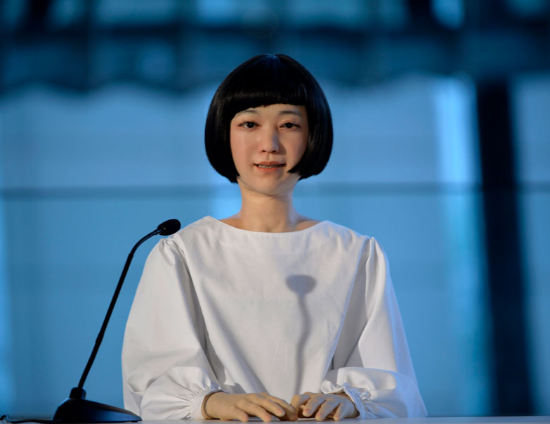 İlk android haber spikeri - Resim: 1