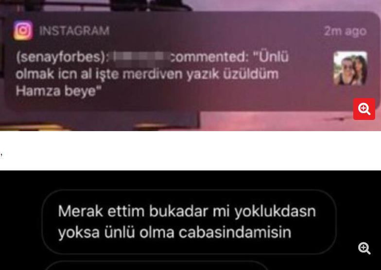 Şenay Forbes'e 'cüce' mesajı Camdaki Kız'ın Tako'su Hamza Yazıcı'yı isyan ettirdi! - Resim: 2
