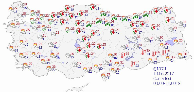 Meteoroloji'nin hava durumu raporu fena bitti sanmayın - Resim: 3