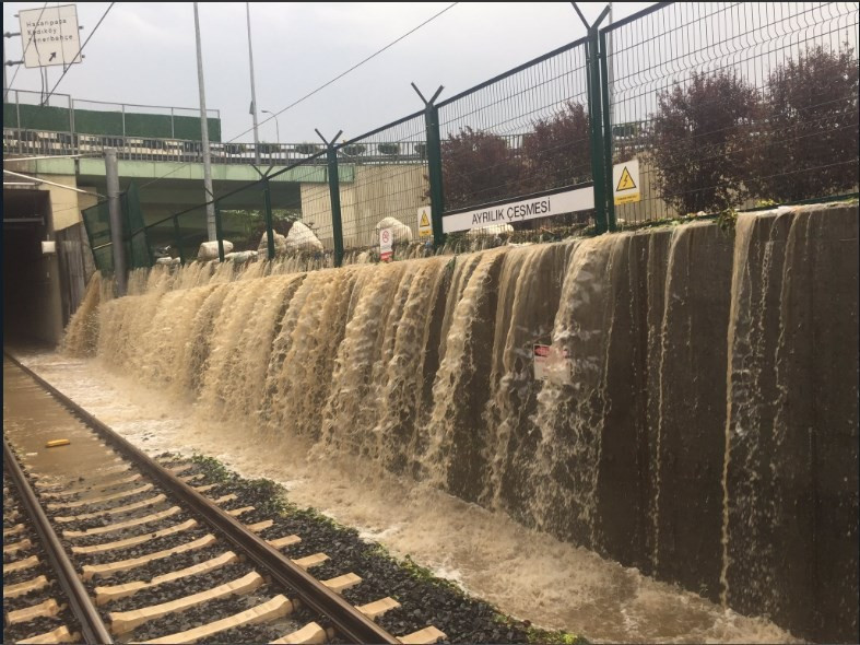 İstanbul fırtına görüntüleri dehşete düşürdü  - Resim: 3
