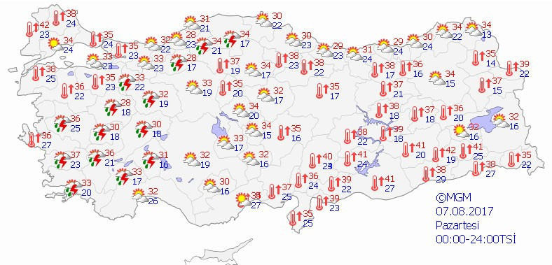 Hava durumu 5 günlük haritalı tahminler çok fena - Resim: 4