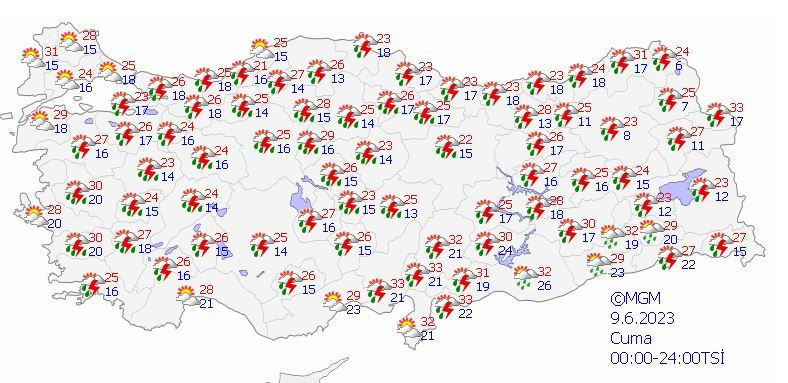 'Dikkat!' diyerek hayati uyarı yaptı: 3 şehirde sel bekleniyor! Meteoroloji 24 şehri uyardı sağanak alarmı! - Resim: 4