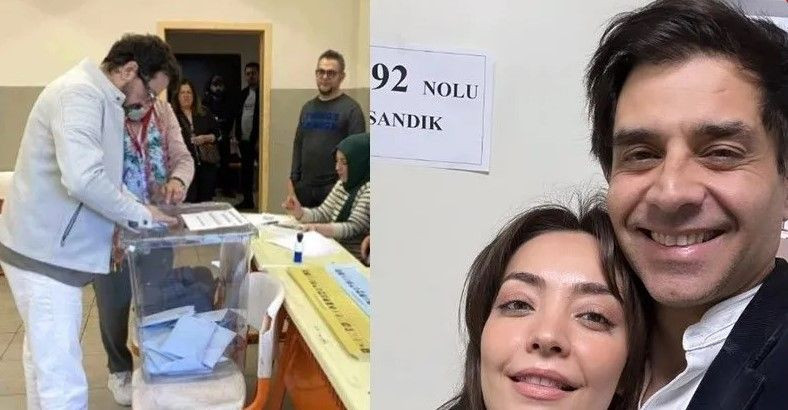 Ünlü isimler 31 Mart yerel seçimleri için sandık başına gitti - Resim: 1