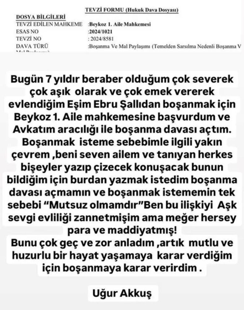 Uğur Akkuş "her şey para ve maddiyatmış" demişti! Ebru Şallı boşanma kararı hakkında ilk kez konuştu - Resim: 2