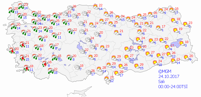 Yağmur, hortum, şimşek!.. Meteorolojiden 26 il için alarm! - Resim: 2