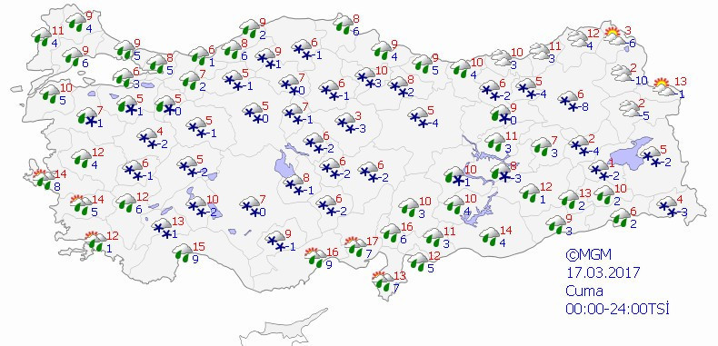 Bu hava durumu şok etti! 29 ilde kuvvetli kar alarmı - Resim: 3