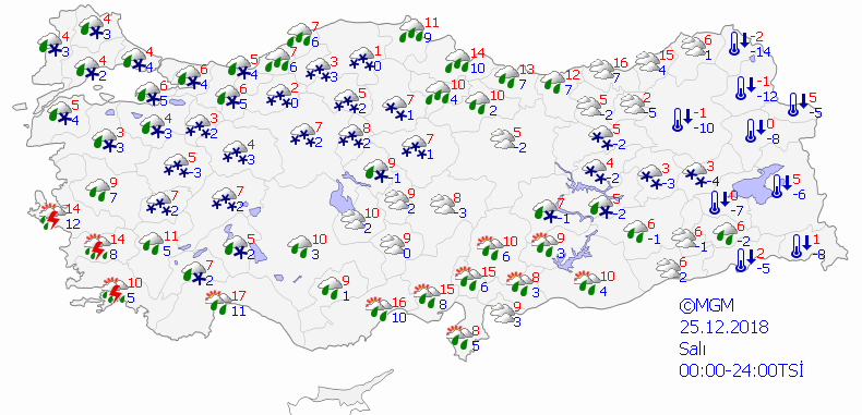 27 Aralık için donduran uyarı 50 ilde kar bastırdı yollarda son durum  - Resim: 3