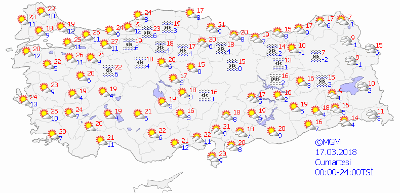 17 Mart hava durumu şahane! Pazara 12 ilde şiddetli yağış... - Resim: 2