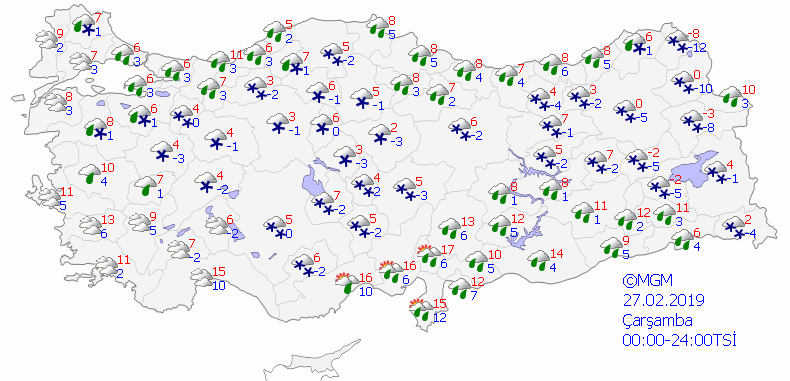 Yarından sonrası yine kar! Meteoroloji açıkladı Ankara, Konya, Kayseri... - Resim: 3