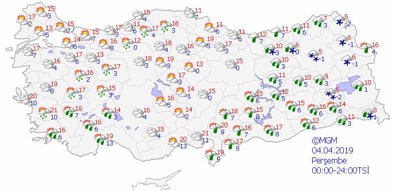 Meteorolojiden yağış uyarısı! (4 Nisan Perşembe) - Resim: 4