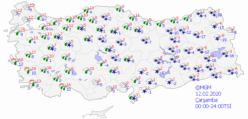 Meteorolojiden 5 il için sağanak ve kar uyarısı - Resim: 4