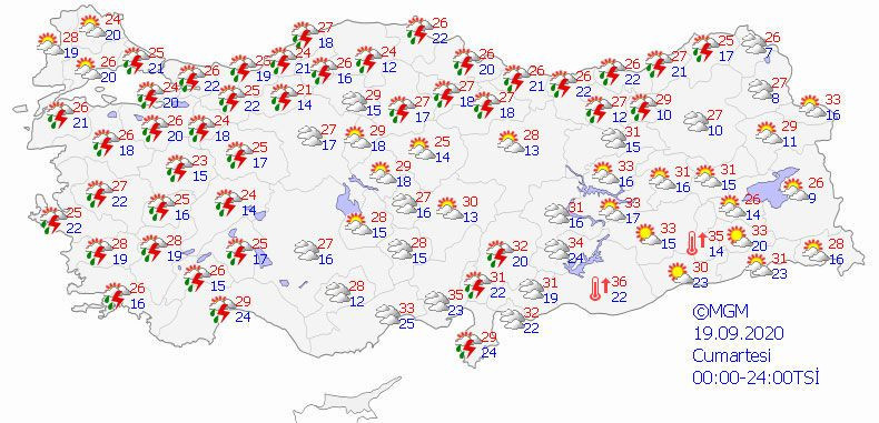 19 Eylül'de geliyor sıcaklık düşüyor Meteoroloji 60 ili vuracak diyor - Resim: 3