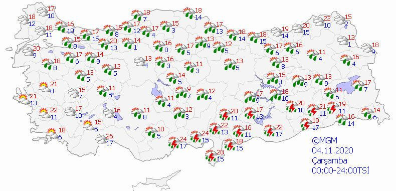 Bugün başladı 4 gün sürecek şiddetli yağış meteoroloji 17 ili uyardı - Resim: 2