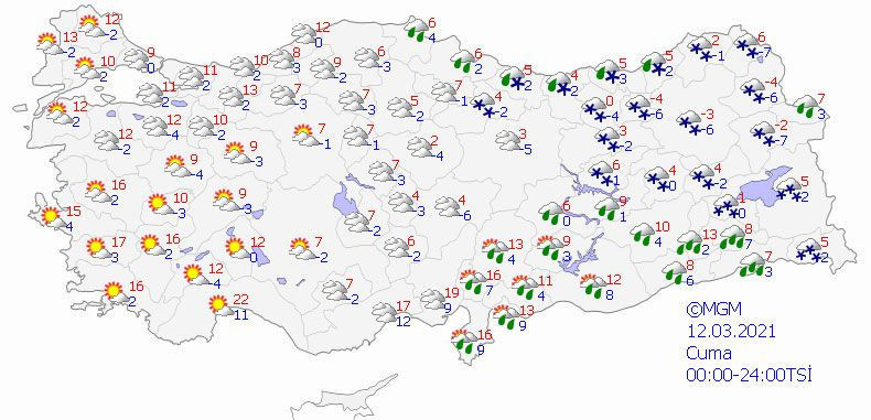 Yarın kar geliyor meteoroloji perşembeye çok şiddetli yağış alarmı da ver - Resim: 4