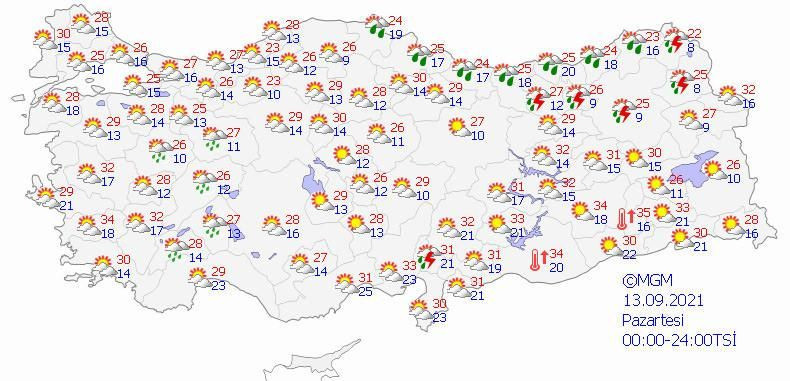 Meteoroloji 5 bölgeyi uyardı sağanak geliyor! Ankara ve istanbul'da yağış var mı? - Resim: 4