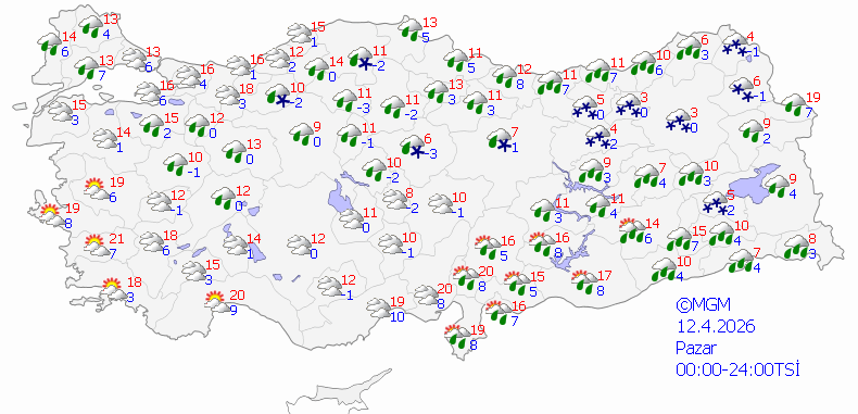Ankara'ya sürpriz kar yağışı! İstanbul bahara giriyor 20 derece sıcaklık - Resim: 7
