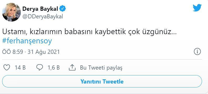 Ferhan Şensoy'un ölüm haberinin ardından sevenleri yasta... Sosyal medyada paylaştılar - Resim: 4