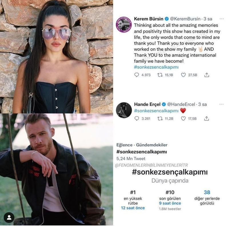 'Son kez Sen Çal Kapımı' hashtag'i final bölümüyle Game of Thrones'i geçti - Resim: 2