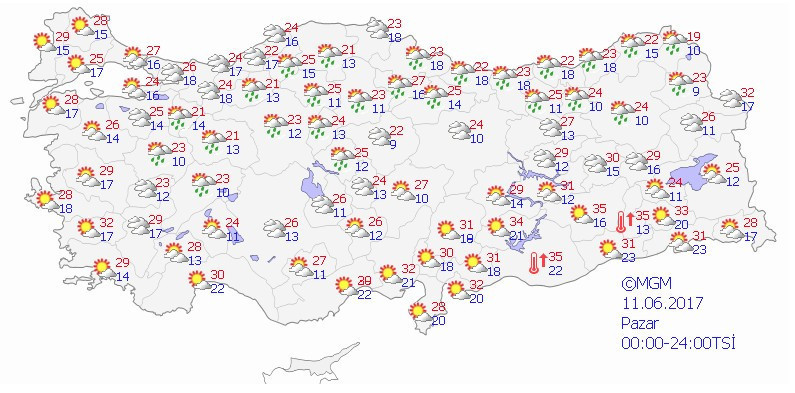 Meteoroloji'nin hava durumu raporu fena bitti sanmayın - Resim: 4