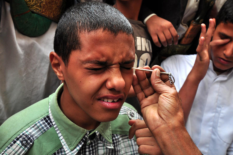 Yemen'de Erkeklerin Ramazan Geleneği "Sürme" - Resim: 2