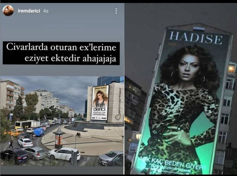İrem Derici'den eski aşklarına billboard'lardan 'eziyet' - Resim: 4