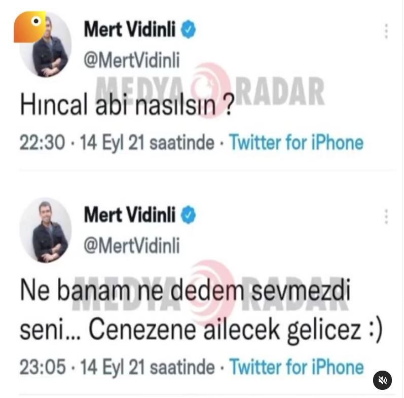 Sabah'taki işine son verilen Mert Vidinli'den Hıncal Uluç'a olay tweet: Cenazene ailece geleceğiz! - Resim: 2