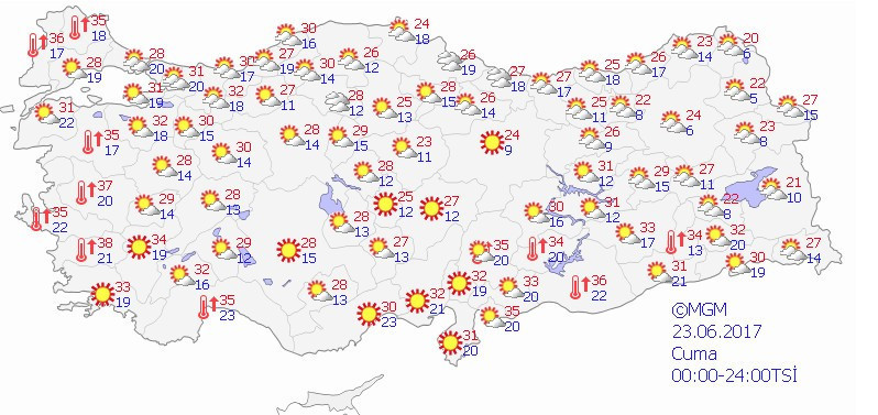 Fena geliyor! Meteoroloji uyardı 40 dereceyi aşacak - Resim: 4