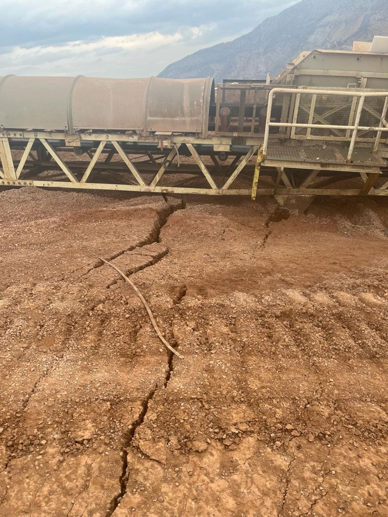 Erzincan'da madendeki toprak kayması öncesi çekilen 'çatlak fotoğrafları' bilirkişi raporunda ortaya çıktı - Resim: 1